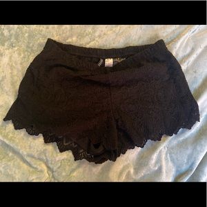 Lace shorts